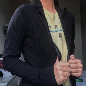 BLACK LULULEMON DEFINE JACKET